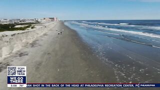 Wildwood officials inspect massive destruction of beach after days of rain, wind