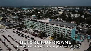 Sad Footage of the Pier & Lani Kai Island Resort | Fort Myers Beach, FL | Before & After Hurricane