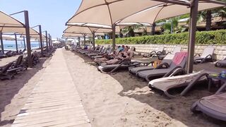 ANTALYA BELEK Beach Walk ???????? TURKIYE #turkey #antalya #belek #Hotel #beach