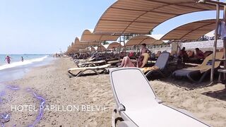 ANTALYA BELEK Beach Walk ???????? TURKIYE #turkey #antalya #belek #Hotel #beach