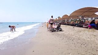 ANTALYA BELEK Beach Walk ???????? TURKIYE #turkey #antalya #belek #Hotel #beach