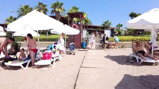ANTALYA SIDE Promenade & Beach walk TURKIYE #turkey #side #hotel #beach #antalya