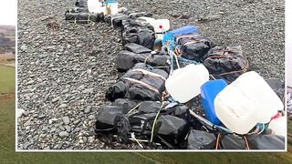 More Cocaine Packages Found On Welsh Beach After £100m Haul Found In Aberystwyth