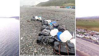 More Cocaine Packages Found On Welsh Beach After £100m Haul Found In Aberystwyth