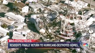 Residents Return To Fort Myers Beach For The First Time Since Hurricane