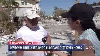 Residents Return To Fort Myers Beach For The First Time Since Hurricane