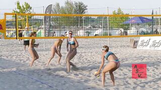 Beach Volleyball Funny Rallies