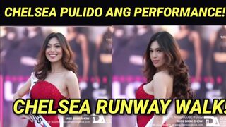 CHELSEA FERNANDEZ RUNWAY WALK MISS BIKINI PERFORMANCE MISS GLOBE 2022