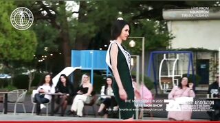 CHELSEA FERNANDEZ RUNWAY WALK MISS BIKINI PERFORMANCE MISS GLOBE 2022