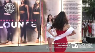 CHELSEA FERNANDEZ RUNWAY WALK MISS BIKINI PERFORMANCE MISS GLOBE 2022