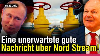 Nord Stream ist gerettet! Scholz muss darüber nachdenken! Die Deutschen haben Gas!