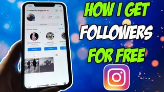 How I Get Free Instagram Followers Tutorial Updated iOS/Android