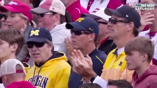 Michigan Coach Mike Hart Collapses on Sideline During Game vs Indiana | 2022 College Football