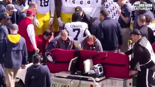 Michigan Coach Mike Hart Collapses on Sideline During Game vs Indiana | 2022 College Football