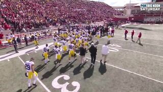 Michigan Coach Mike Hart Collapses on Sideline During Game vs Indiana | 2022 College Football