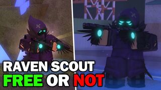 How Can You Get The New Raven Scout Skin (TDS) | Roblox