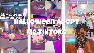 Halloween Adopt Me TikTok Compilation | marapreppy | ????????????