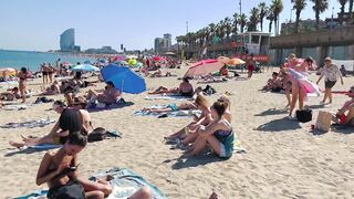 Beach Barceloneta????????Barcelona beach walk