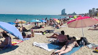 Beach Barceloneta????????Barcelona beach walk