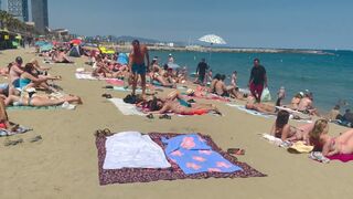 Beach Barceloneta????????Barcelona beach walk