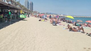 Beach Barceloneta????????Barcelona beach walk