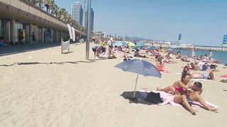 Beach Barceloneta????????Barcelona beach walk