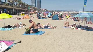 Beach Barceloneta????????Barcelona beach walk