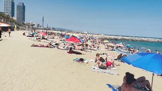 Beach Barceloneta????????Barcelona beach walk