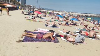 Beach Barceloneta????????Barcelona beach walk