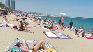 Beach Barceloneta????????Barcelona beach walk