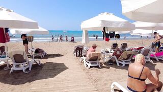 ANTALYA SIDE Promenade & Beach SANDY BEACH Hotel ???????? TURKIYE #turkey #side #antalya #beach