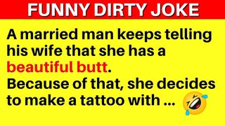 ???? FUNNY JOKES TO MAKE YOU LAUGH | THE BEST COMEDY JOKES - A man's wife decides to make a tattoo with
