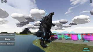 TOTAL EARTH Godzilla em ROBLOX