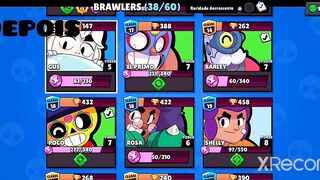 antes e depois no brawl stars