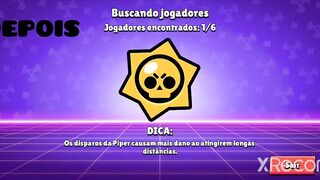 antes e depois no brawl stars