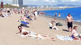 Barcelona beach walk ????????beach Sant Miquel