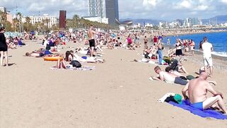 Barcelona beach walk ????????beach Sant Miquel