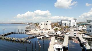 Fort Myers Beach Florida Afte Hurricane Ian