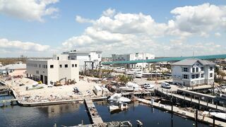 Fort Myers Beach Florida Afte Hurricane Ian