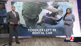 Daytona Beach rental car workers discover toddler left in hot vehicle for nearly an hour