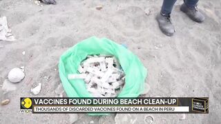 WION Climate Tracker | Vaccines dumped on Peru's Oquendo beach | Latest World News | WION