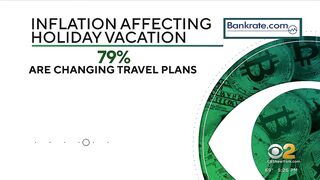 Inflation impacting holiday travel decisions