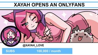 XAYAH OPENS AN ONLYFANS