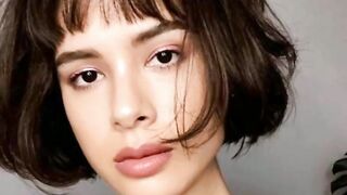 Very Gorgeous Fine Bob haircuts With Bangs || Fine Bob hairstyles for Models Viral Images