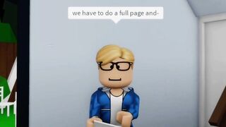 When your mom helps you with homework (meme) ROBLOX