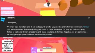 roblox is adding ANTI CHEAT...