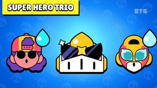 EVERY TRIO IN BRAWL STARS (PINS EDITION)