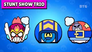 EVERY TRIO IN BRAWL STARS (PINS EDITION)