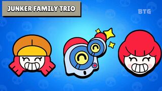 EVERY TRIO IN BRAWL STARS (PINS EDITION)