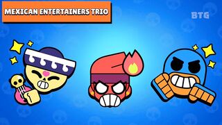 EVERY TRIO IN BRAWL STARS (PINS EDITION)